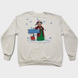 90s Shoebox by Hallmark Womens XL Christmas Sweatshirt Size XL Delta Tag USA